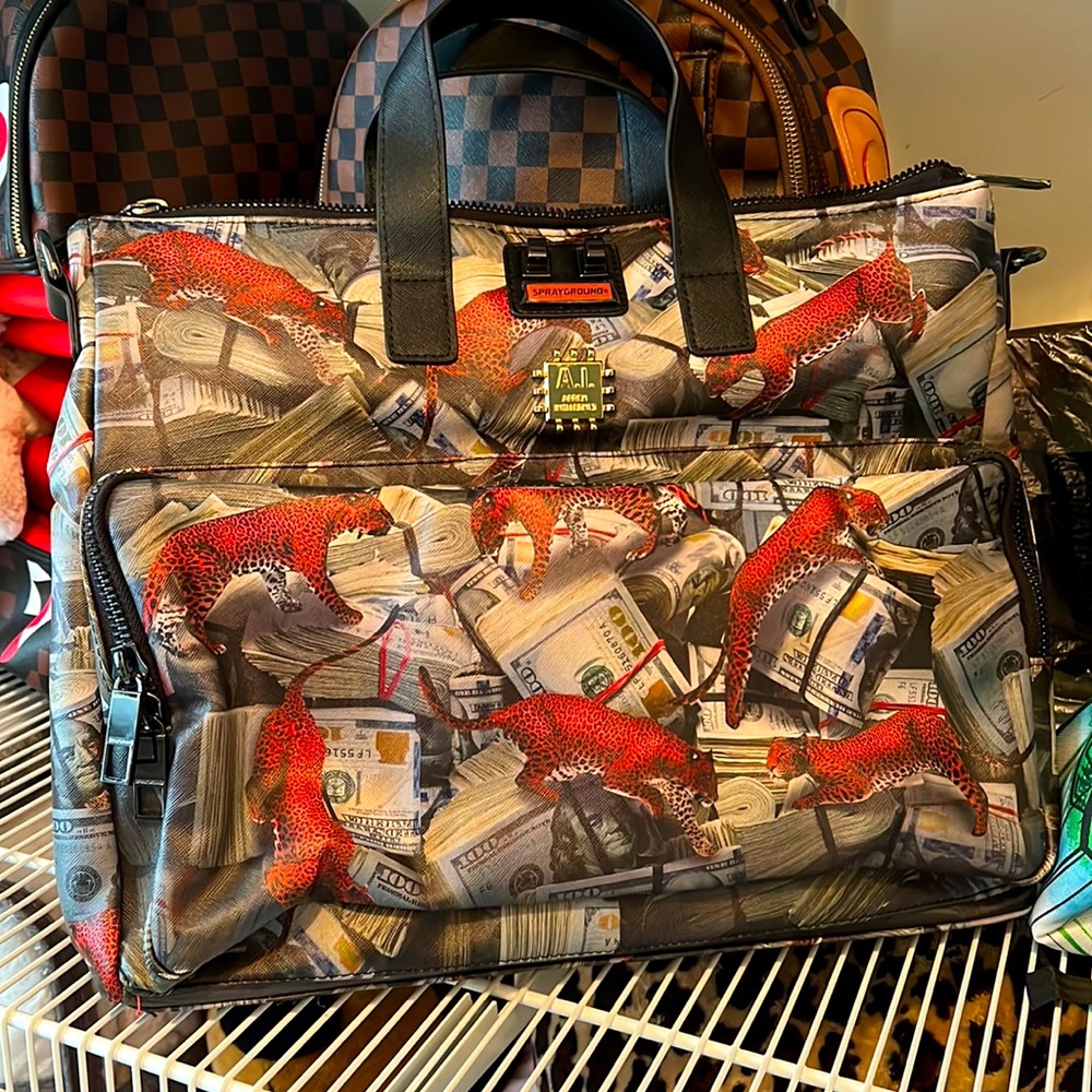 Sprayground travel laptop bag